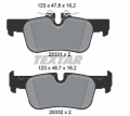 Bmw Fren Balatası Arka F40-F45-F46-X1 F48 34216859917