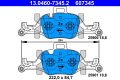 Bmw Fren Balatası Ön G30-G31-G32-G11-G12-X3 G01-X4 G02-X5 G05 34116883469