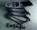 Bmw Kapı Tutmağı (Katlamasız Ayna Dikkat) Set Siyah F10  51417225873