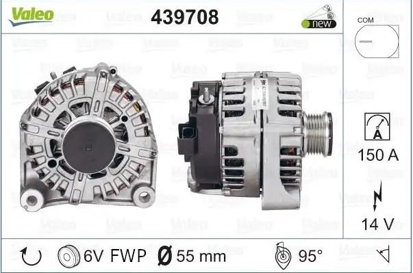 Bmw Alternatör Şarj Dinamosu E90-N47 12317808073-12318509022-12317823344