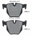 Bmw Fren Balatası Arka E60-E61-E63-E64 34216791938-34216763043-34216784135-34216763044