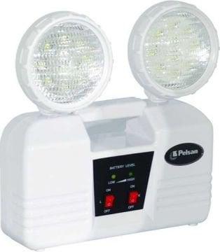 Pelsan 2x10W IP40 Ledli Sıva Üstü Acil Aydınlatma Armatürü - 203907