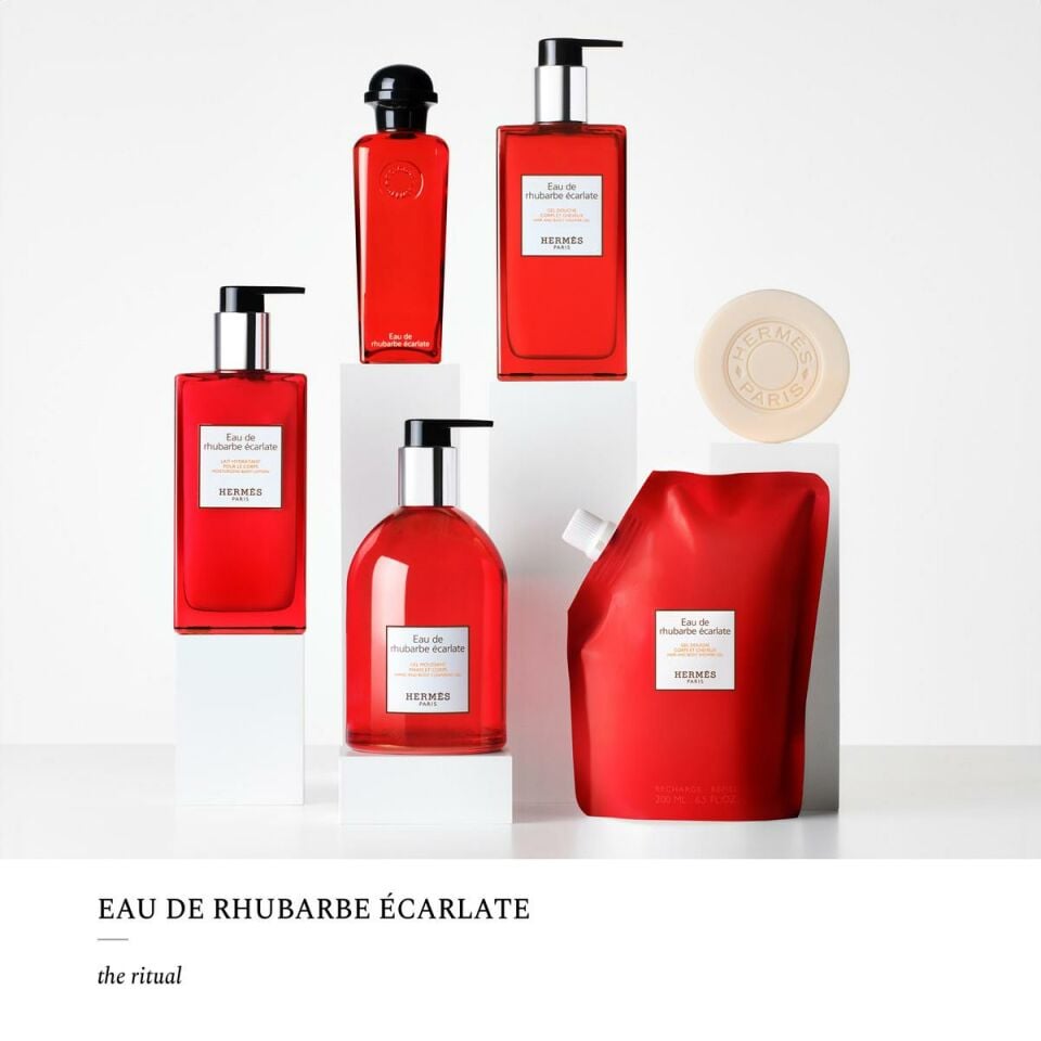 Eau de rhubarbe écarlate, el ve vücut için köpüren jel 300 ml