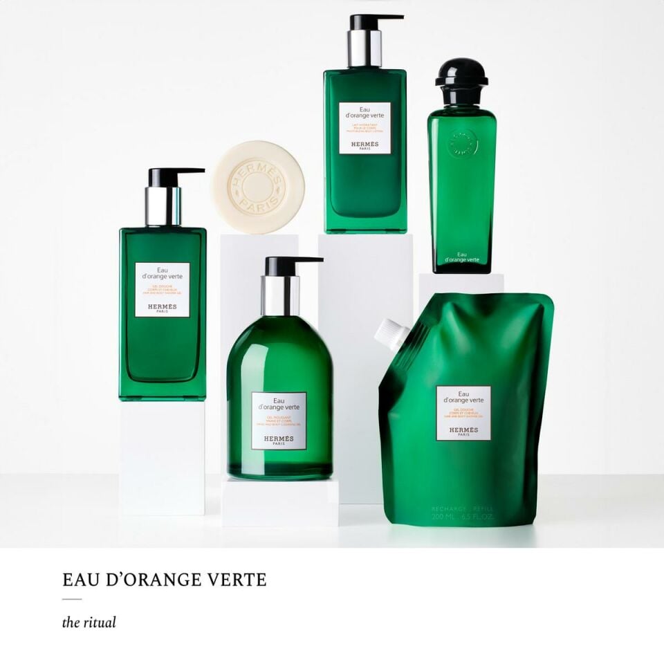 Eau d'orange verte, vücut için nemlendirici süt