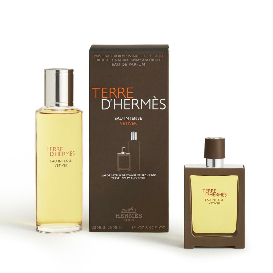 Terre d'Hermès Eau Intense Vétiver, Eau de Parfum 30 ml + 125 ml