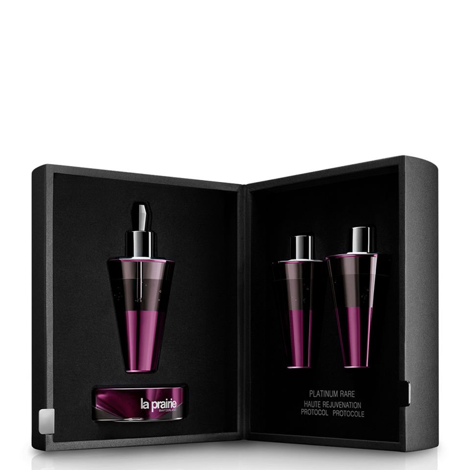 Platinum Rare Haute-Rejuvenation Protocol - Yapılandırıcı ve Aydınlatıcı Cilt Bakım Kürü 8x3 ml