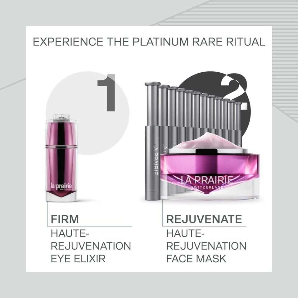 Platinum Rare Haute Rejuvenation Mask 20 ml + 12x0.7 ml - Yaşlanma Etkilerine Karşı Gece Maskesi