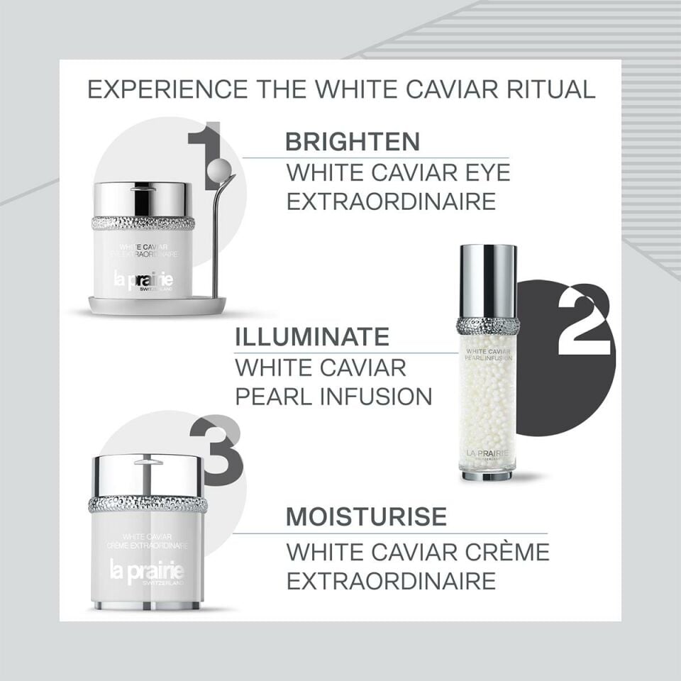 White Caviar Pearl Infusion 30 ml - Lekeler ve Renk Eşitsizliği için Yüz Serumu