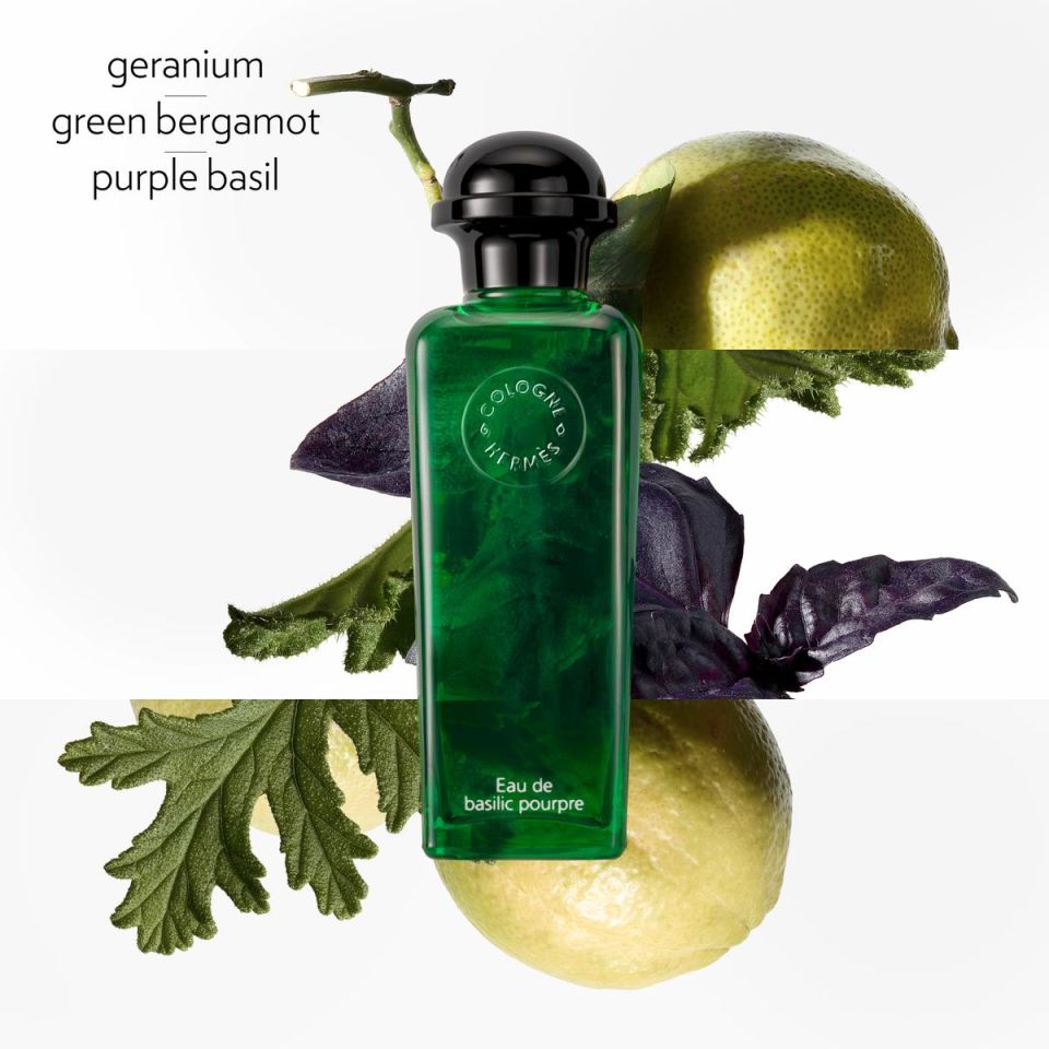 Eau de Basilic Pourpre, Eau de Cologne 100 ml