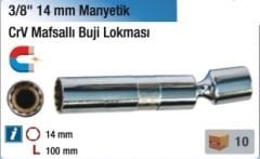 Nt Toolls 3/8'' 14 mm Manyetik Mafsallı Buji Lokması