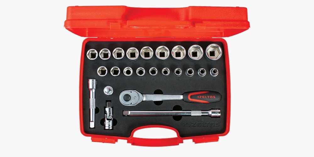İZELTAŞ 1/2” Altı Köşe Lokma Anahtar Takımı