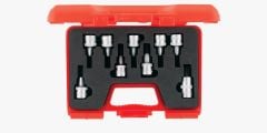 İZELTAŞ  1/2” 9 Parça Torx Lokma Takımı