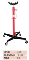 OMEGA DİKEY ŞANZIMAN KRİKO 0.5 TON