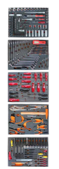 RİCO 285PC DOLU TAKIM ARABASI 6 ÇEKMECELİ