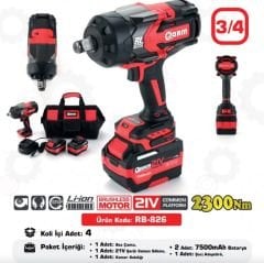 ARM 3/4 2300 NM 21V Şarjlı Somun Sökme