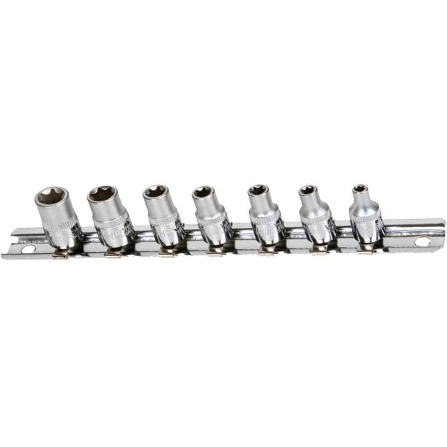 RİCO 7 PARÇA 1/4” İÇ TORX E LOKMA SETİ