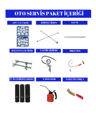 OTO SERVİS KURULUM PAKETİ
