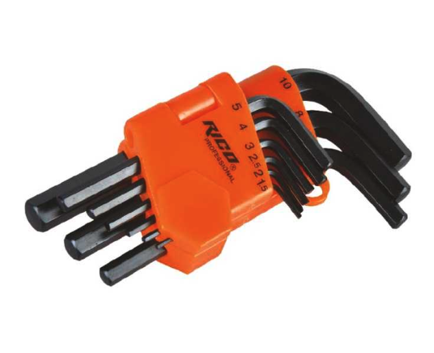 RİCO 9pc Torx Allen Anahtar Kısa