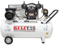 KULETAŞ 100 LT HAVA KOMPRESÖRÜ  2 HP MOTOR