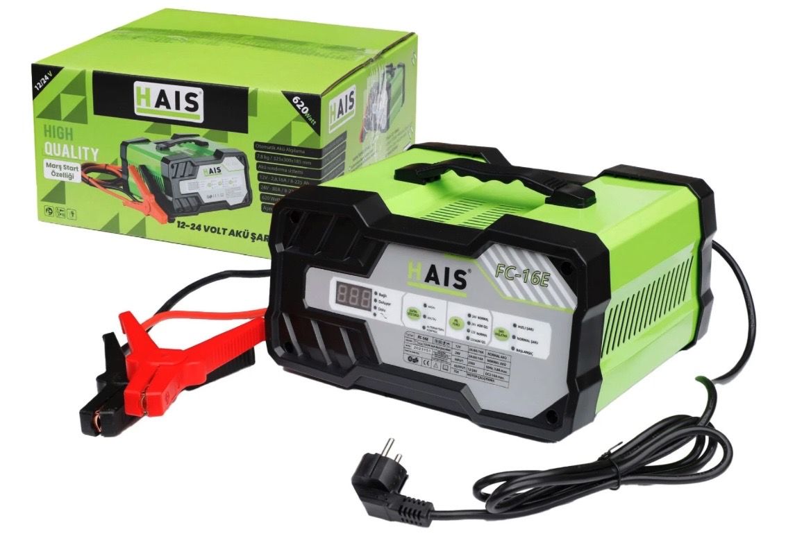 HAIS 12-24 VOLT AKÜ ŞARJ CİHAZI