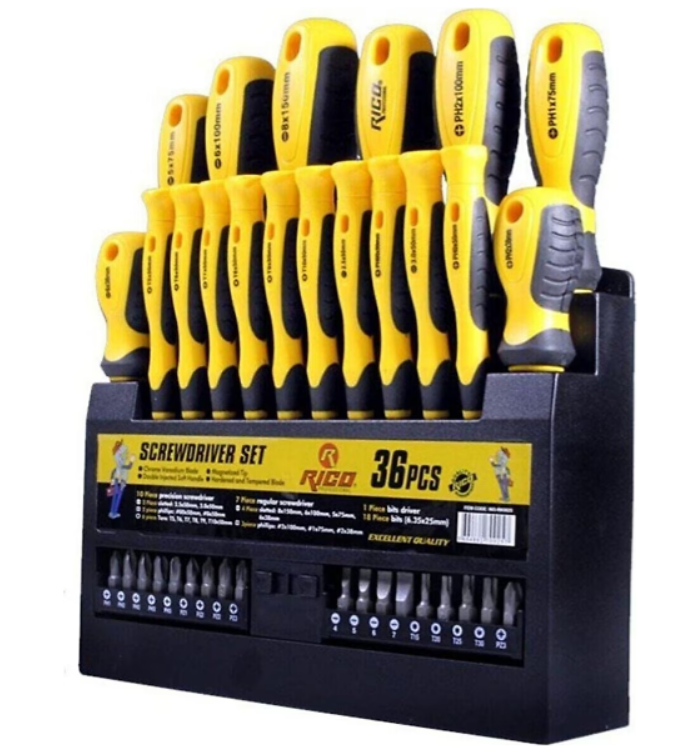 RİCO 36 PC TORNAVİDA KLASİK SET