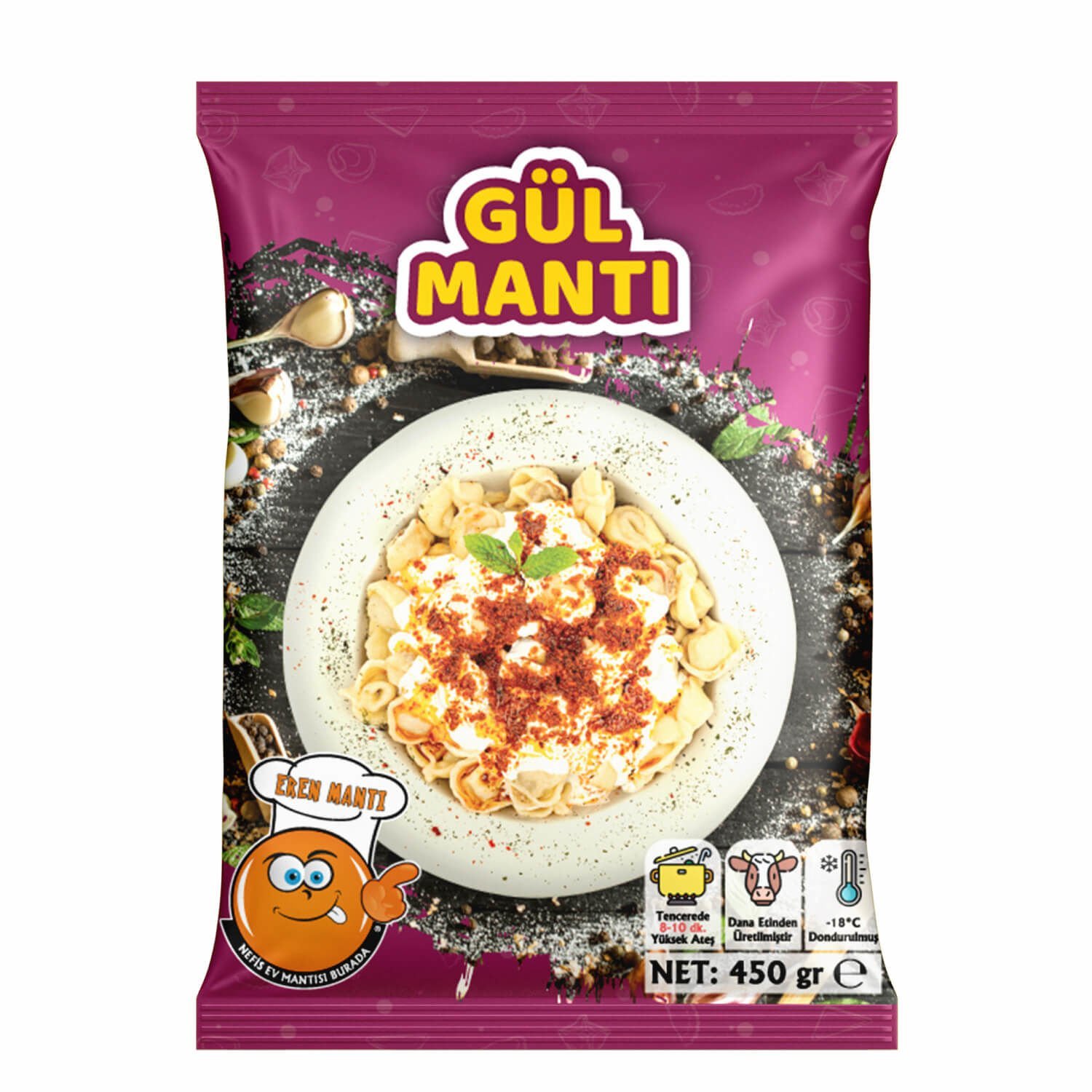 Eren Gül Mantı 450 gr.