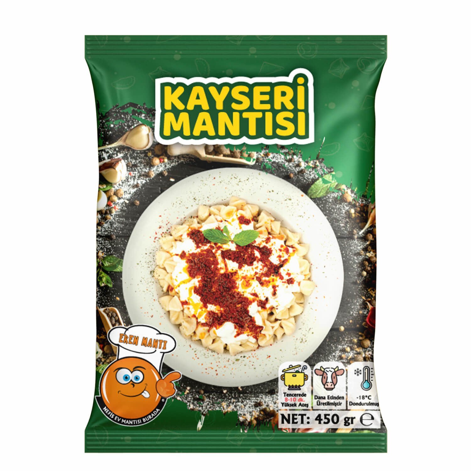 Eren Kayseri Mantı 450 gr.