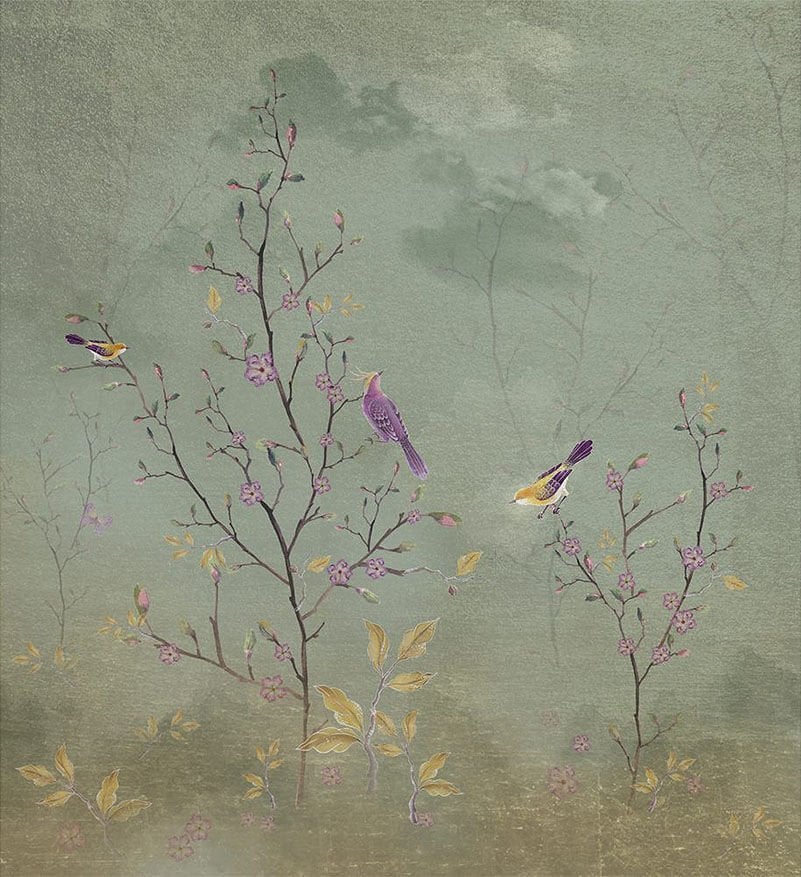Misty spring