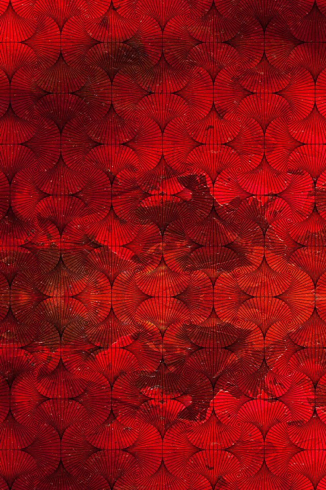 Deep red