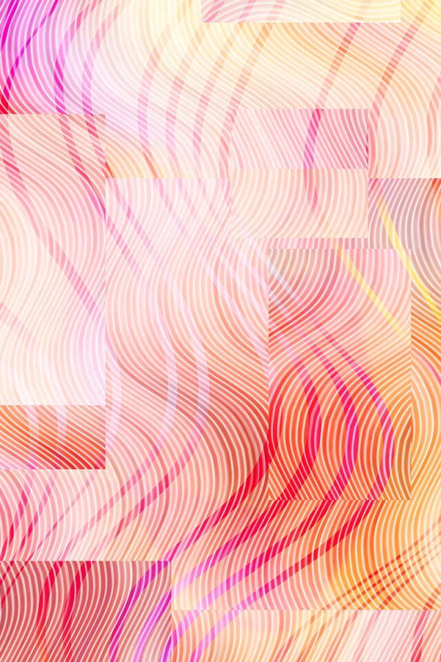 Pink sea