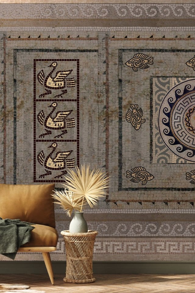 Golden mosaic