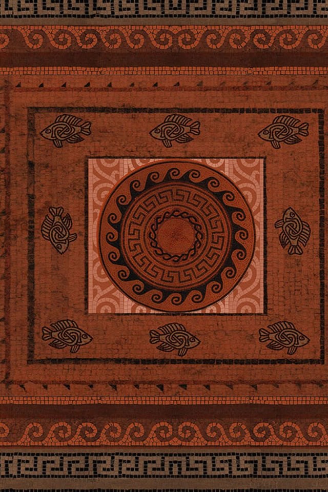 Bronze mosaic