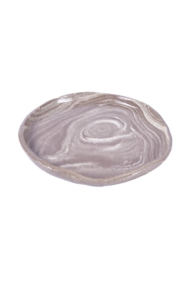 piatto da portata vintage in ceramica