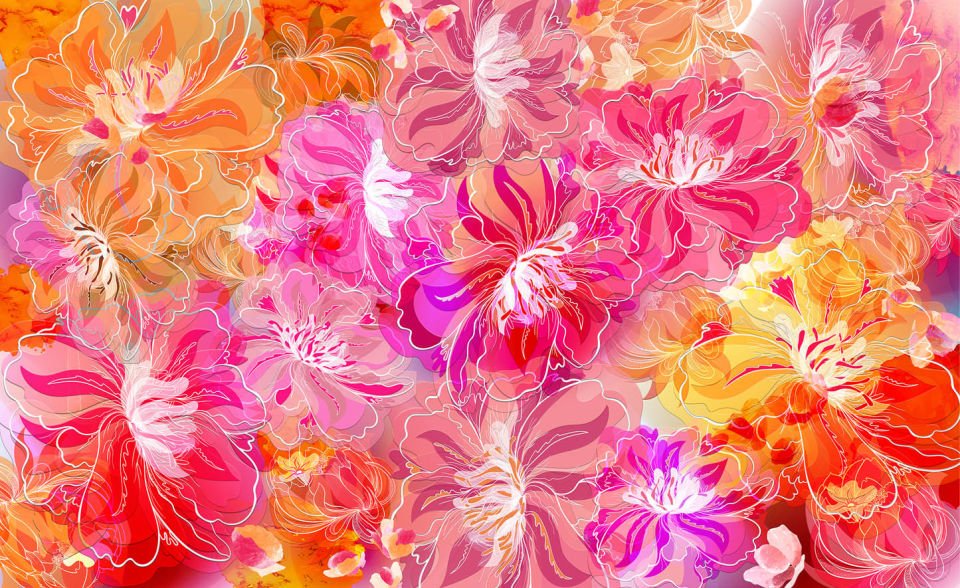 Big florals