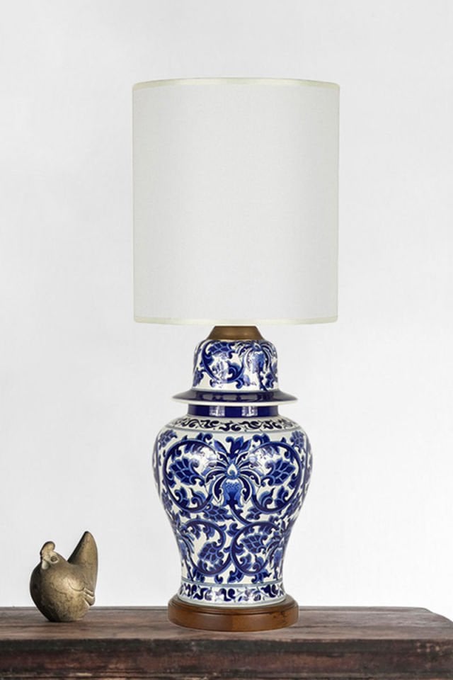 Blue lamp