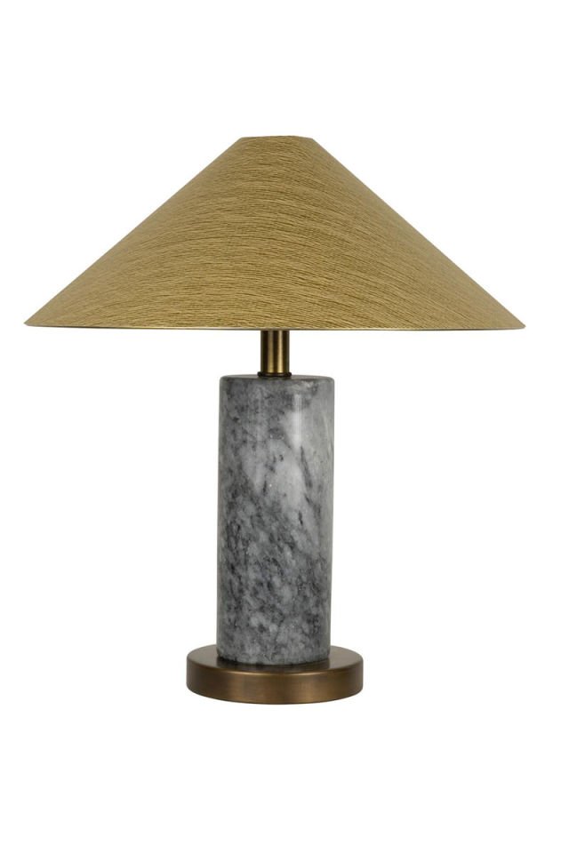 Golden glitter lamp
