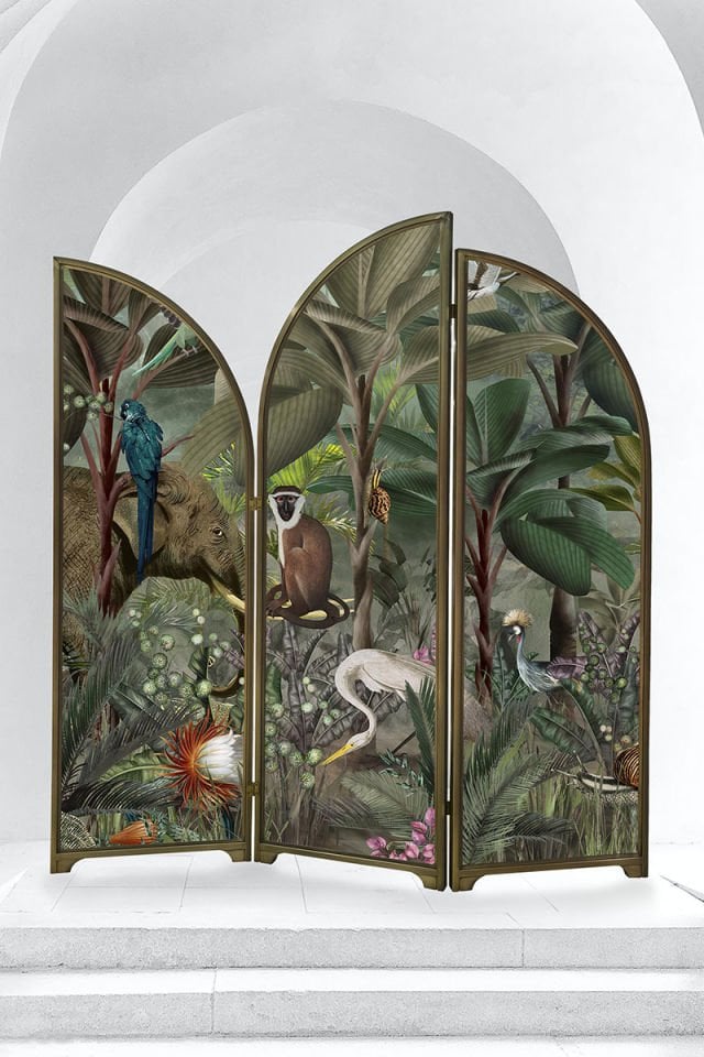 Divider jungle green