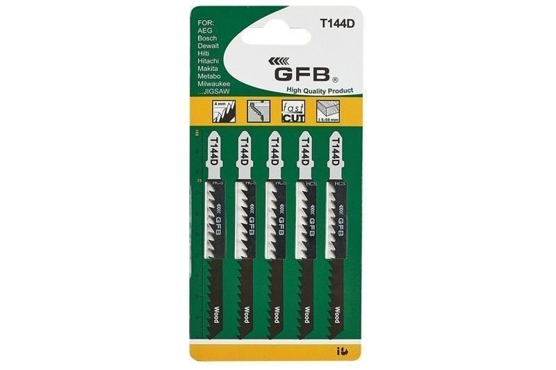 GFB Metal Dekupaj Ağzı T318-A (Uzun)  (5'li Paket)