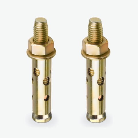 Gömlekli Çelik Dübel M6X45