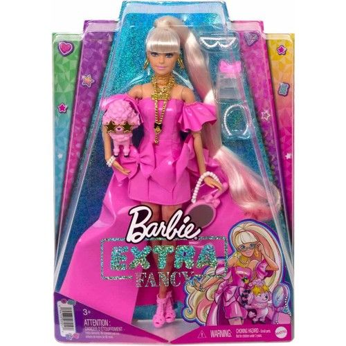 Mattel Extra Şık Bebek ve Yavru Köpeği