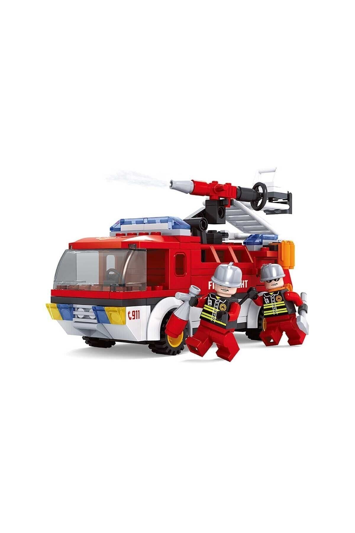 Kutulu Fire Brigade İtfaiye Kamyonu Lego Seti 192 Parça