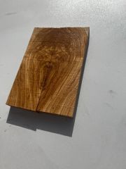Premium Figured Ash Wood Blank – Ideal for Knife No;002