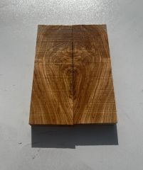 Premium Figured Ash Wood Blank – Ideal for Knife No;002