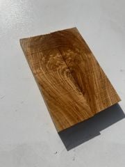 Premium Figured Ash Wood Blank – Ideal for Knife No;002