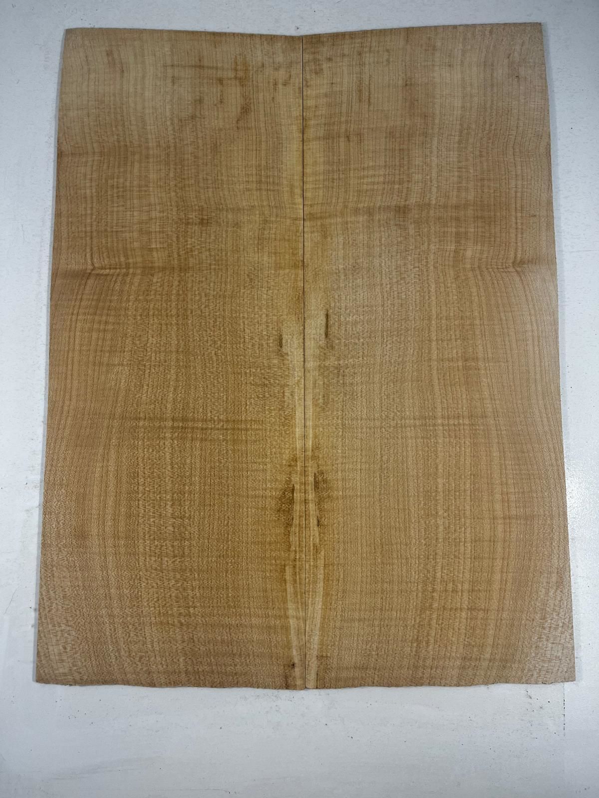 Flame Maple Drop Top Luthier Guitar Figured Wood Bookmatched Set No:4