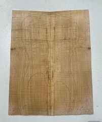 Flame Maple Drop Top Luthier Guitar Figured Wood Bookmatched Set No:42