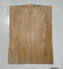 Flame Maple Drop Top Luthier Guitar Figured Wood Bookmatched Set No:45