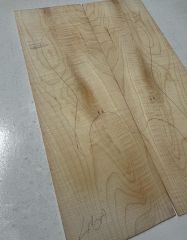 Flame Maple Drop Top Luthier Guitar Figured Wood Bookmatched Set No:46