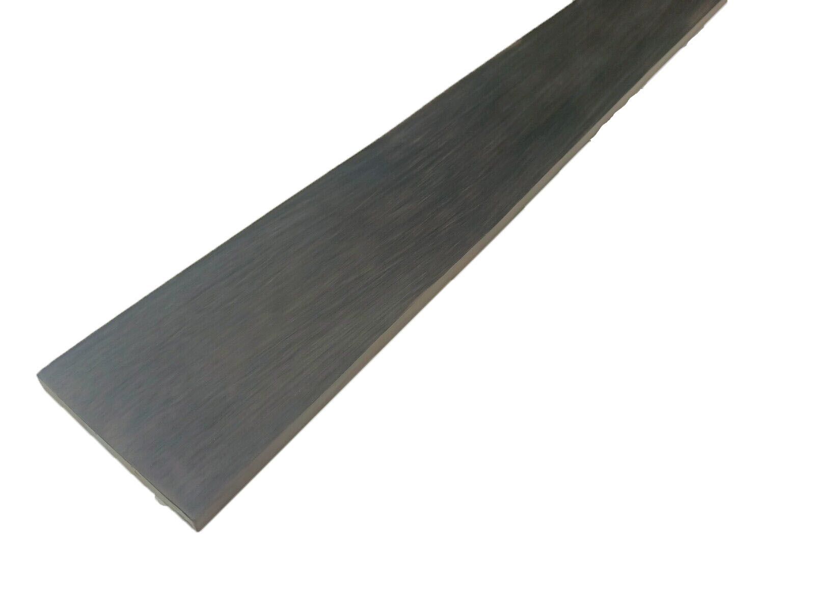 Defective African Ebony Electric Guitar Fretboard Blank