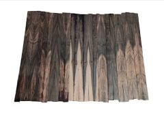 Figured Macassar Ebony Oud Ribs Set